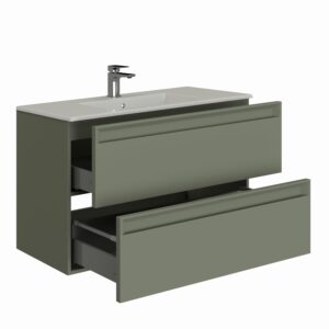 Тумба под раковину Allen Brau Eclipse 60 1.E1001.CGM 2.0 олива матовый