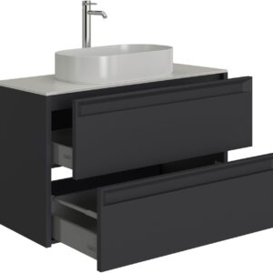 Тумба под раковину Allen Brau Fantasy 100 1.11003.AM 2.0 антрацит матовый