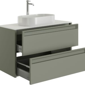 Тумба под раковину Allen Brau Fantasy 80 1.11001.CGM 2.0 олива матовый