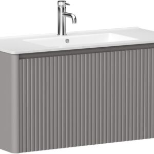 Тумба под раковину Allen Brau Gravity 100 1.370018.PGM платина матовый