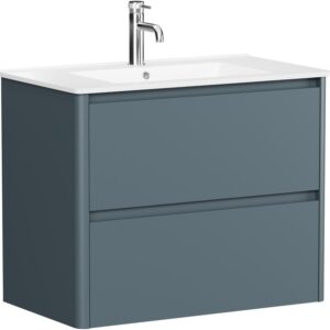 Тумба под раковину Allen Brau Gravity 80 1.370009.BGM синий матовый
