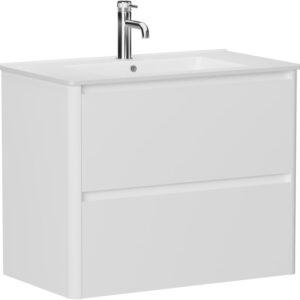 Тумба под раковину Allen Brau Gravity 80 1.370009.WM белый матовый