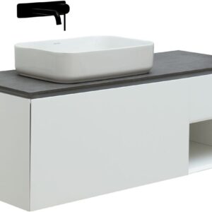 Тумба под раковину Allen Brau Infinity 120 1.21006.WM L белый матовый