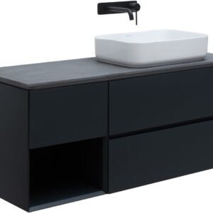 Тумба под раковину Allen Brau Infinity 120 1.21007.AM R антрацит матовый