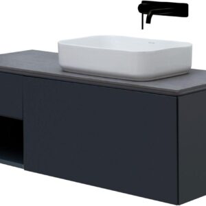Тумба под раковину Allen Brau Infinity 120 1.21008.AM R антрацит матовый