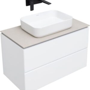 Тумба под раковину Allen Brau Infinity 85 1.21001.WM белый матовый