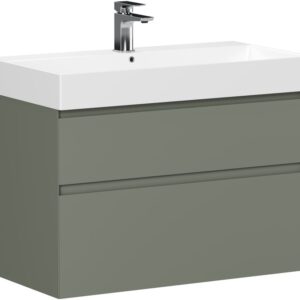 Тумба под раковину Allen Brau Infinity 85 1.210026.CGM олива матовый