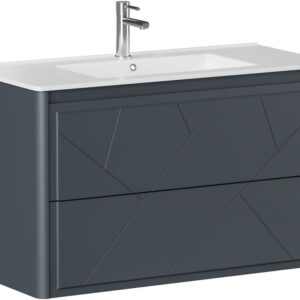 Тумба под раковину Allen Brau Paris 100 1.360002.AM антрацит матовый