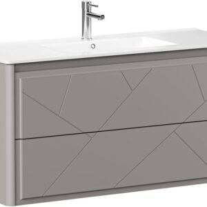 Тумба под раковину Allen Brau Paris 120 1.360003.PGM платина матовый