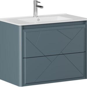 Тумба под раковину Allen Brau Paris 80 1.360001.BGM синий матовый
