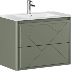 Тумба под раковину Allen Brau Paris 80 1.360001.CGM олива матовый