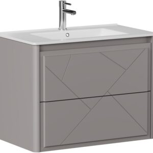 Тумба под раковину Allen Brau Paris 80 1.360001.PGM платина матовый