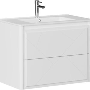 Тумба под раковину Allen Brau Paris 80 1.360001.WM белый матовый