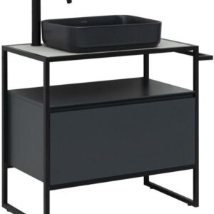 Тумба под раковину Allen Brau Priority 80 1.31002.AM антрацит матовый