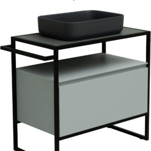 Тумба под раковину Allen Brau Priority 80 1.31002.PWM папирус матовый