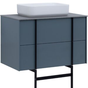 Тумба под раковину Allen Brau Reality 80 1.32005.BGM синий матовый