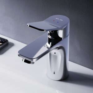 F85A02100 X-Joy, смеситель для умывальника излив 100 мм, хром, шт