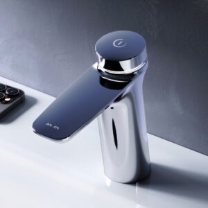 F50A02400_xxx Inspire V2.0, TouchReel электронный см-ль, излив 125 мм, хром