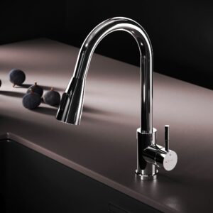 F85B07500 X-Joy S, смеситель для кухни с вытягивающимся изливом, хром