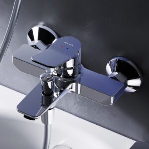 F85A10000 X-Joy, смеситель для ванны и душа излив 164 мм, хром, шт