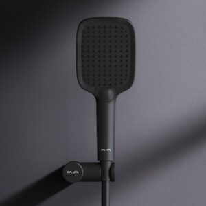 F0118F022 Func душ набор, шланг 1750мм, держатель ручного душа, ручной душ 103x257мм, 3 функции, чер