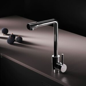 F85B05000 X-Joy S, смеситель для кухни с L-изливом, хром