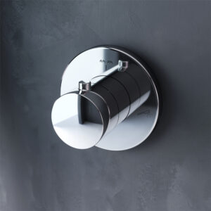 F0800100_xxx Переключатель на три положения, монтируемый в стену, хром, шт.