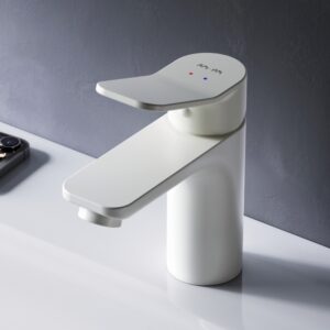 F85A02133 X-Joy, смеситель для умывальника, белый, шт.