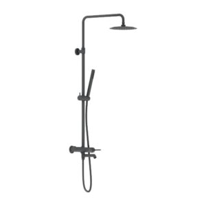 936740300 Scandinavian Pure душевая система с ванно душевым смесителем, чёрный