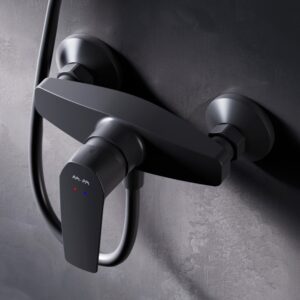 F90A20022 Gem, смеситель для душа, черный, шт.