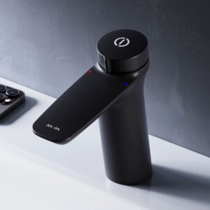 F50A02522 Inspire V2.0, TouchReel см-ль, излив 125 мм, черный, шт.