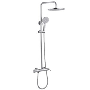 Душевая стойка ABBER Emotion AF8816L с изливом, хром