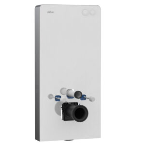 Инсталляционный модуль внешнего монтажа ABBER AC0107MW для подвесного унитаза, белый