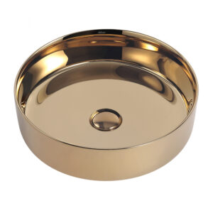 Раковина накладная ABBER Bequem AC2109GG золото